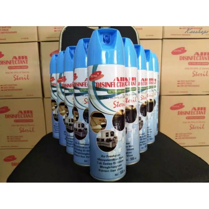 Air Disinfektan Spray Zone 500ml, Disinfektan, Disinfektan.original