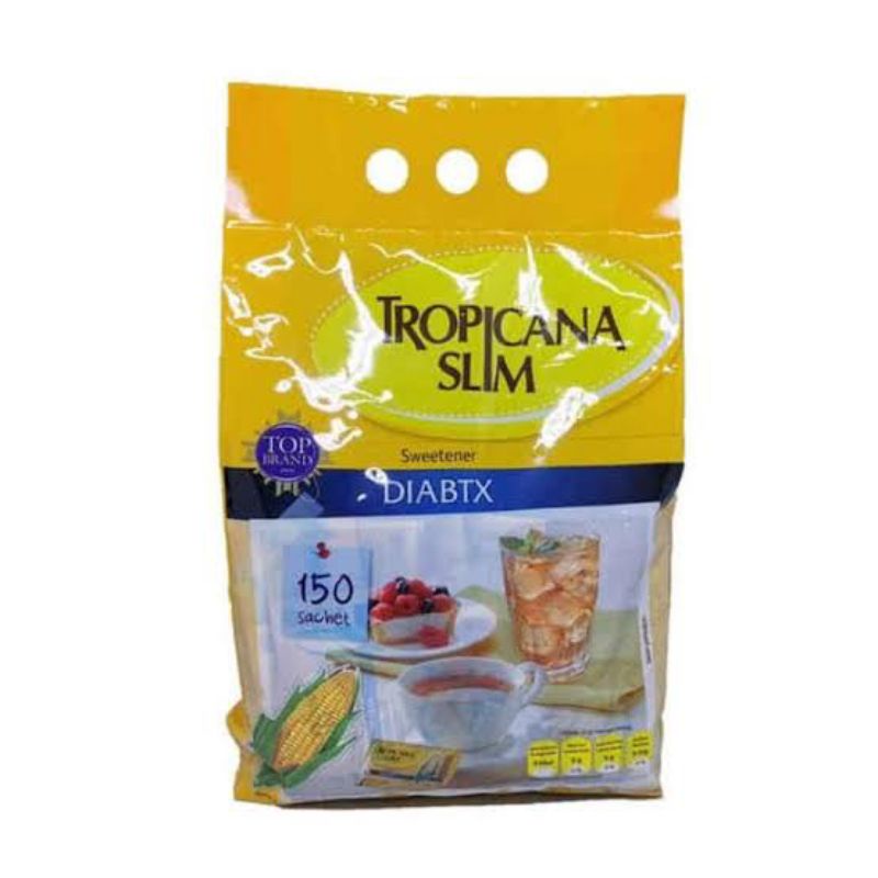 GULA TROPICANA SLIM 150 SACHET DIABTX SWEETENER