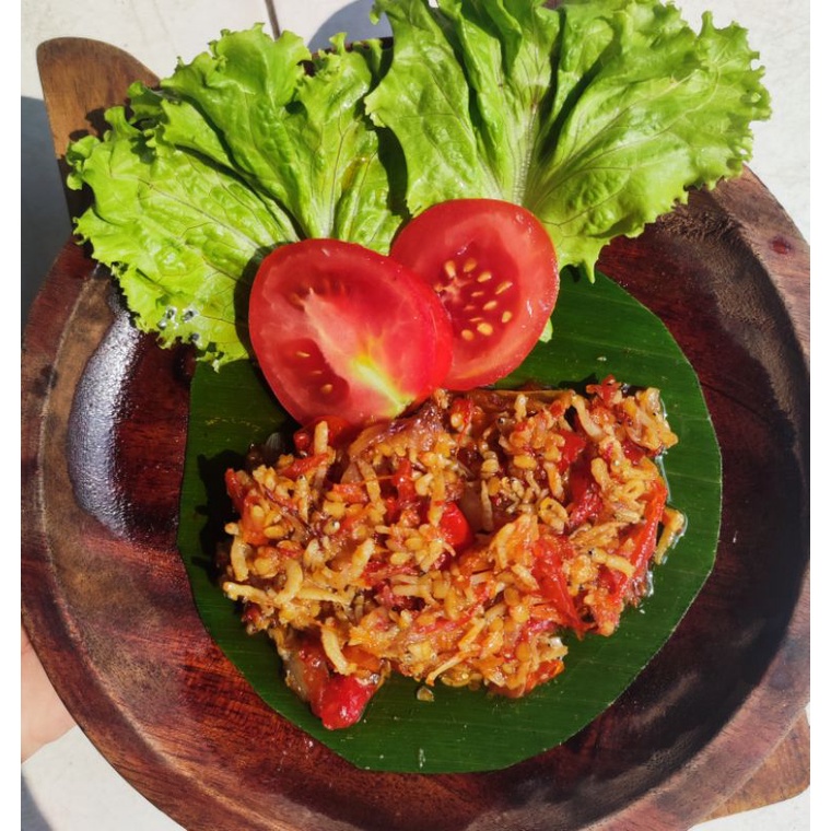 

SAMBAL TERI SAMBEL CEREWET sambel ulek asli sambel fresh
