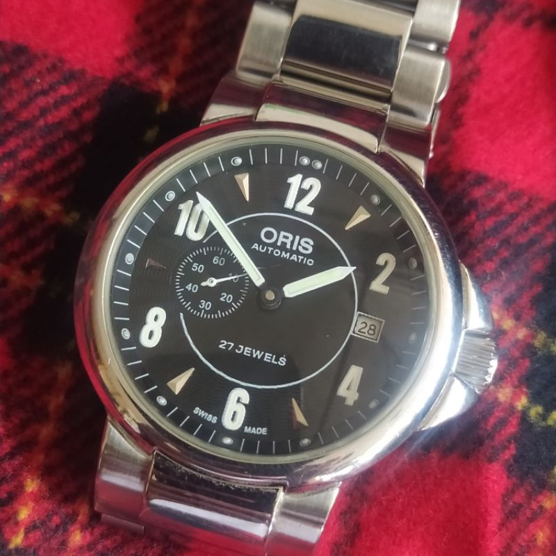 jam tangan oris automatic sub second mesin japan clone mewah