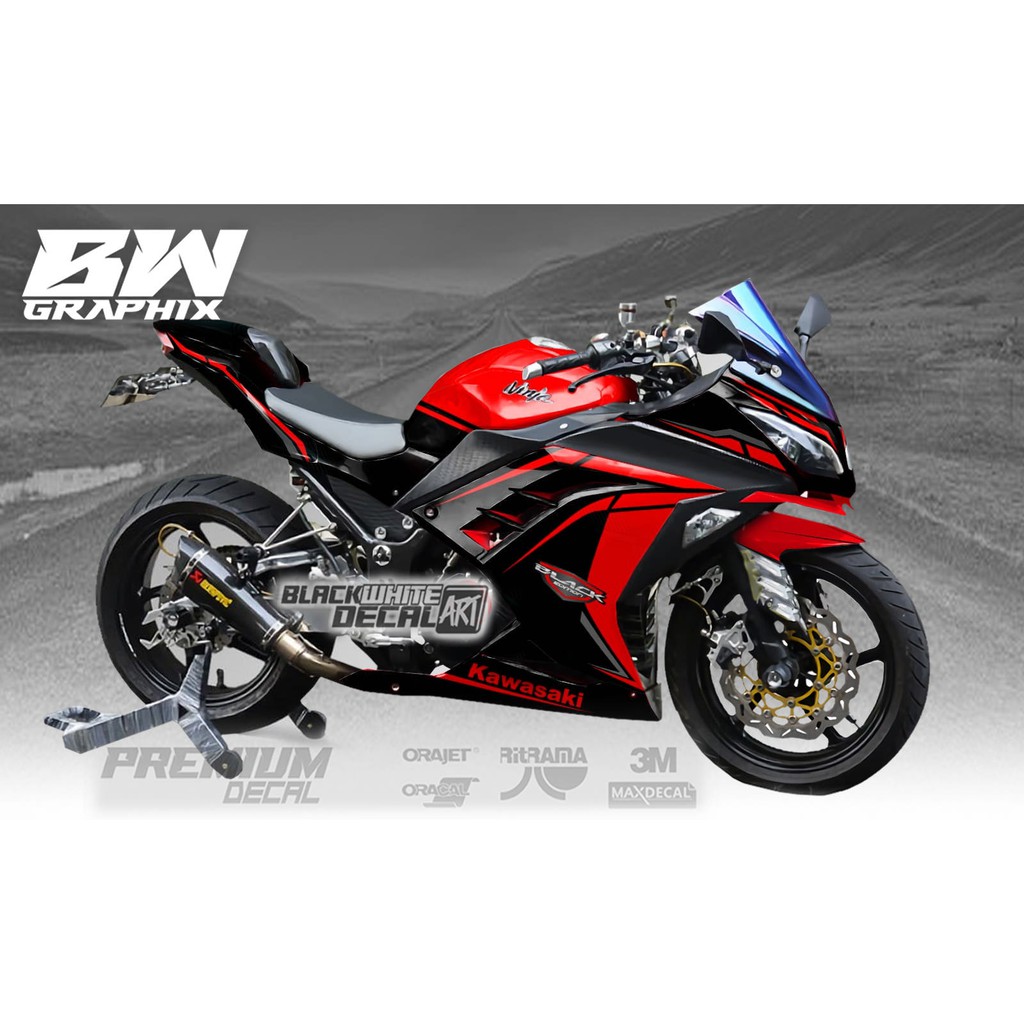 Decal / Dekal ZX 250FI / Ninja 250 FI EDITION Stiker / sticker