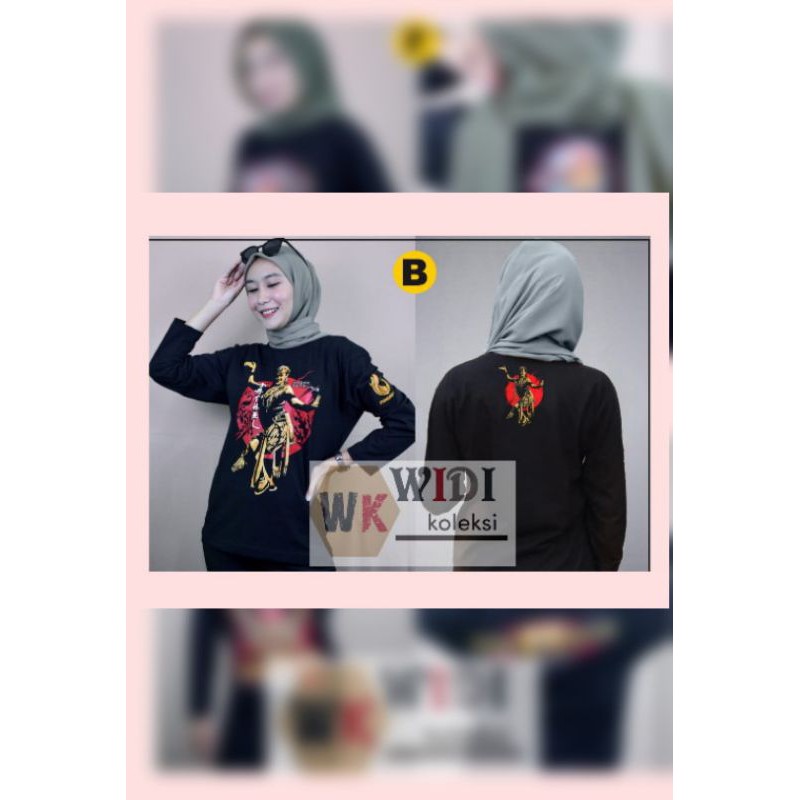 kaos reog lengan panjang