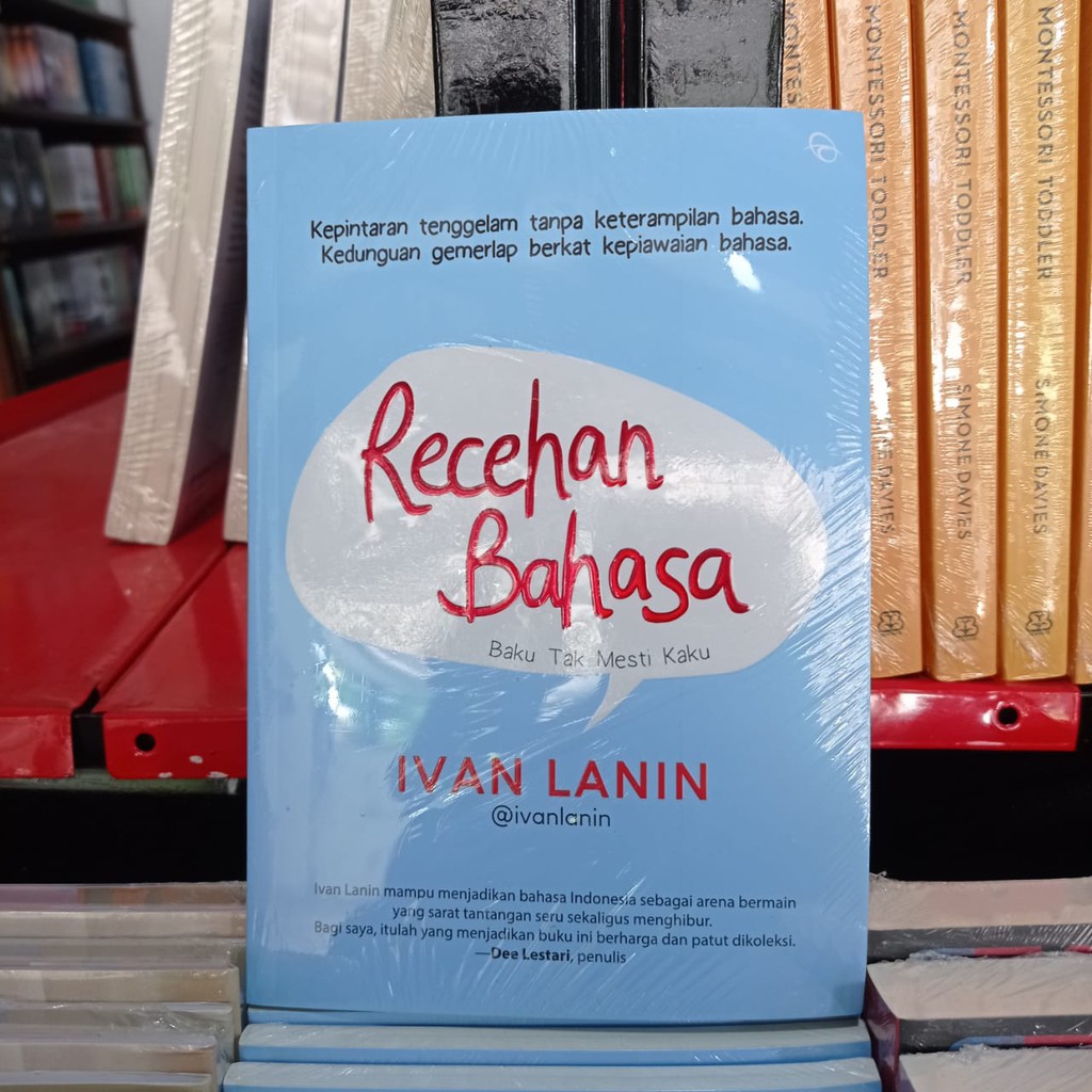 Jual RECEHAN BAHASA Baku Tak Mesti Kaku Ivan Lanin Indonesia Shopee 