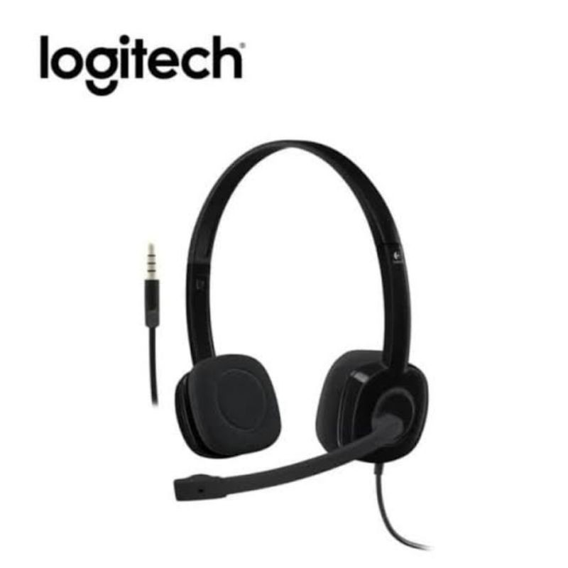 LOGITECH H151 HEADSET LOGITECH jack 3.5mm With Mic ORIGINAL