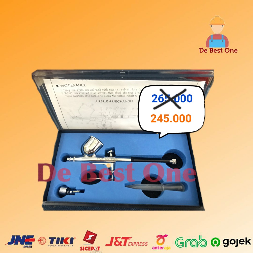

Air Brush Kit / Pen Brush / Lukis Sped WGF Made in Taiwan