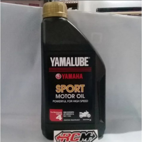 OLI MESIN MOTOR YAMALUBE SPORT 1L 1 L 1LITER 1 LITER SAE 10W-40 10W - 40 API SL ORI ORIGINAL YAMAHA