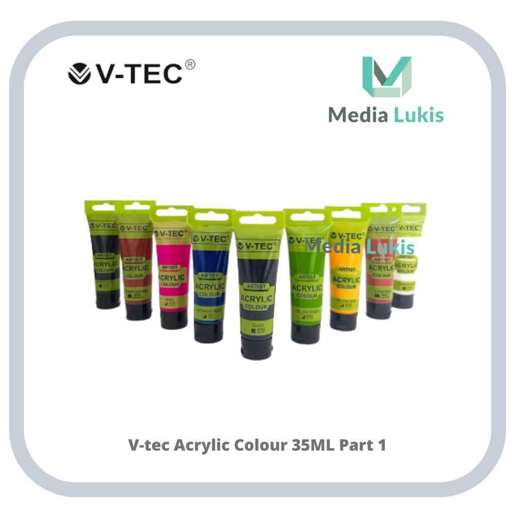 

Cat Akrilik / V-tec Acrylic Colour 35ML Part 1 / Cat Acrylic 35ml