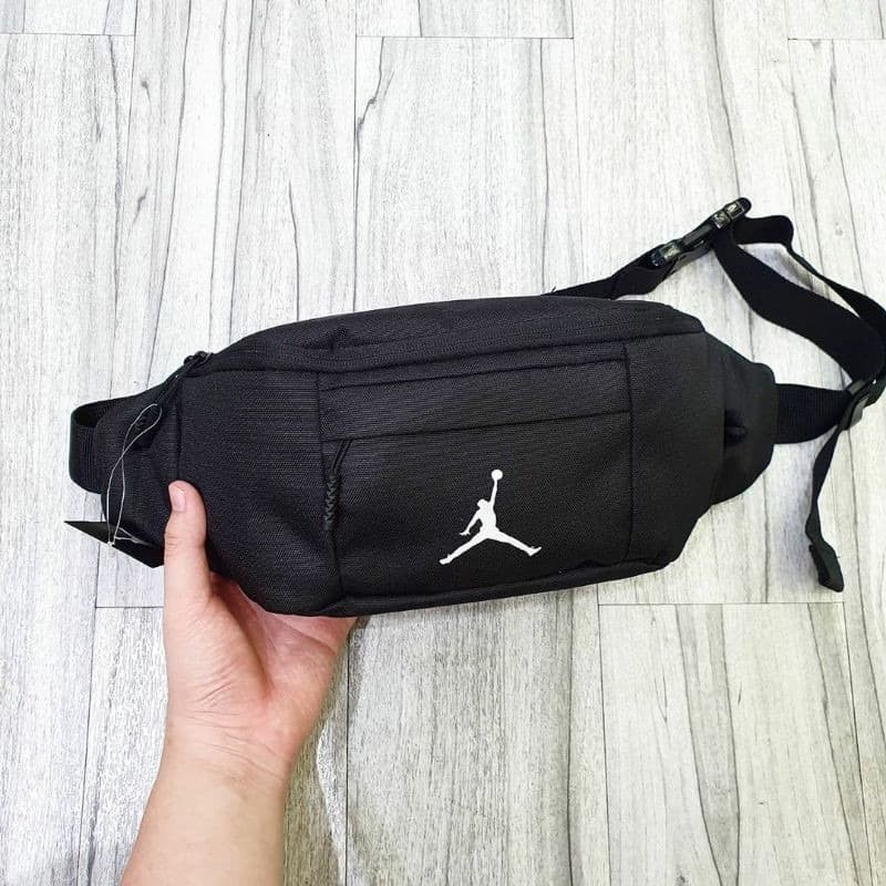 Jual Waist Bag Air Jordan Logo Black 