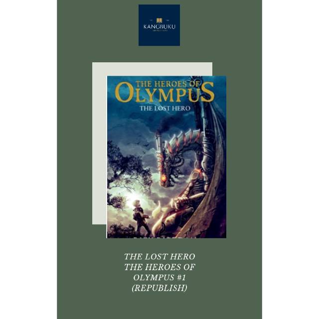 Novel THE LOST HERO The heroes of olympus #1