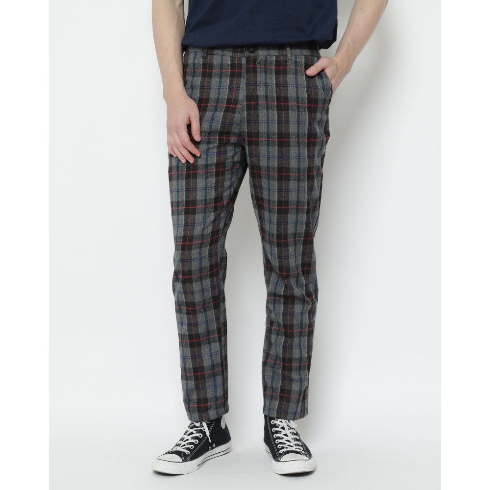 

Erigo Checked Pants Waps Black