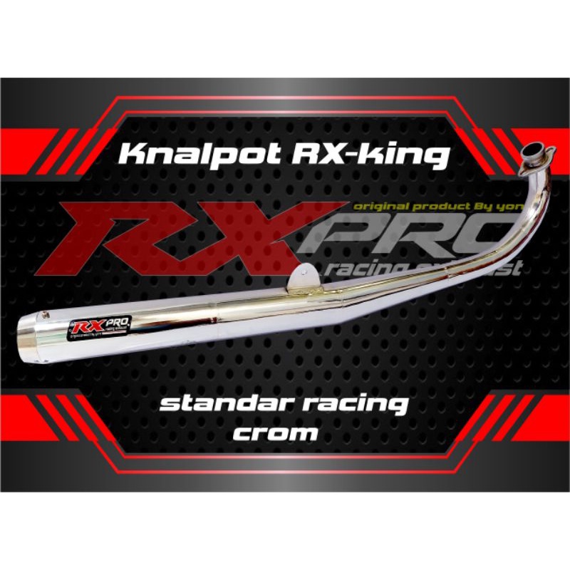 Terlaris Knalpot RX King Standar racing rx king crom RXpro knalpot Rx king