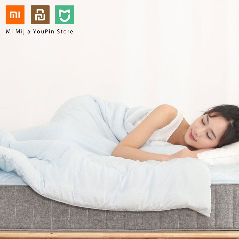 Xiaomi Mijia 8H Selimut Bed Cover Anti Bakteri Breathable Bedding Quilt 180x200cm- L1 - Gray