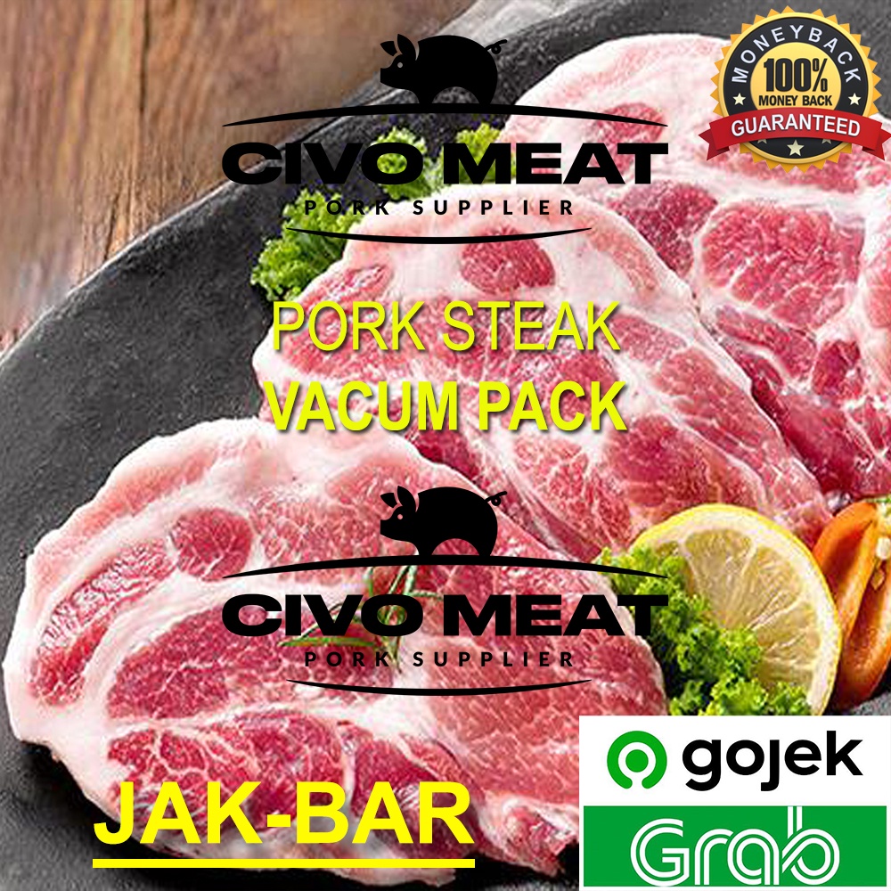 

Pork Steak / Steak Daging Babi 2pcs