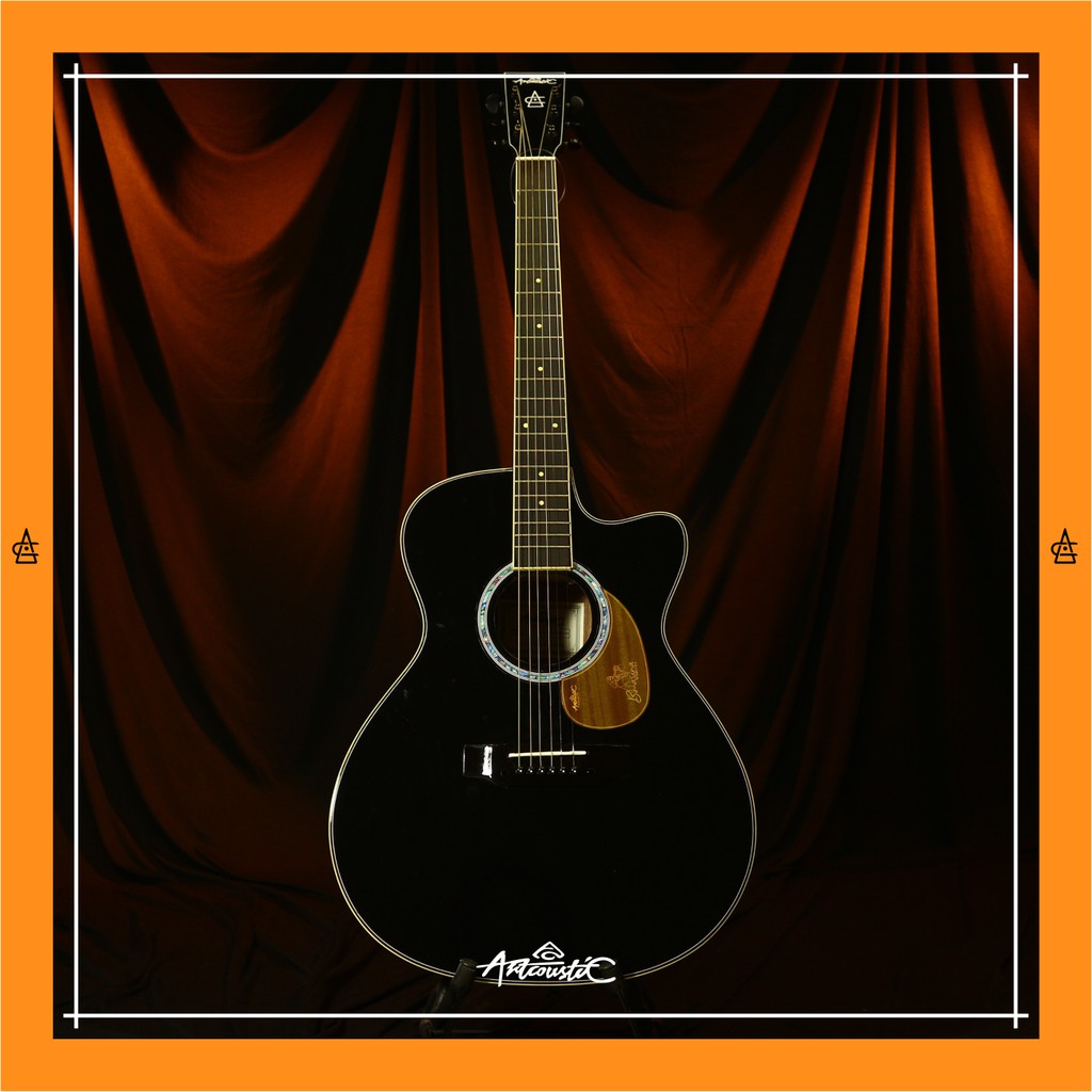 Artcoustic Bimasena Hitam Glossy Gitar Akustik