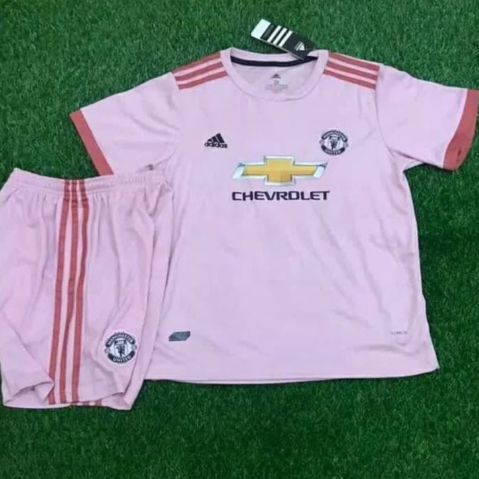 Diskon Jersey Bola Kids / Anak Manchester_United Away 2018-2019 Grade Ori Terbaru