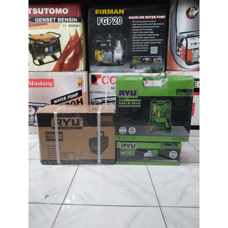 Paket Mesin Las 900watt + Gerinda + Borset 10mm