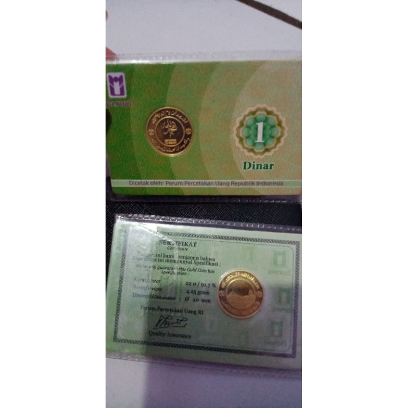 dinar peruri 4.25 grm jual cepat saja