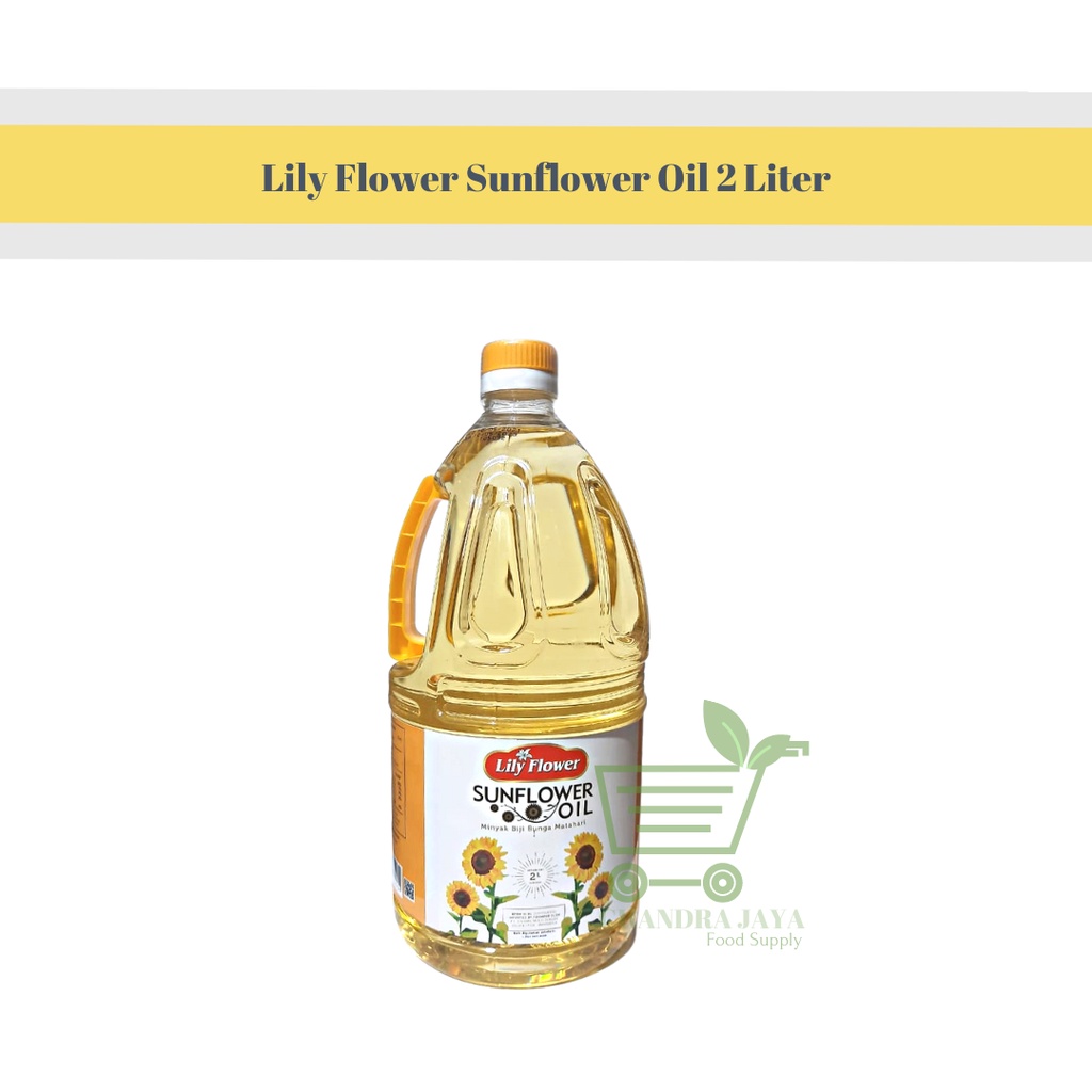 

Lily Flower Sunflower Oil 2 Liter.