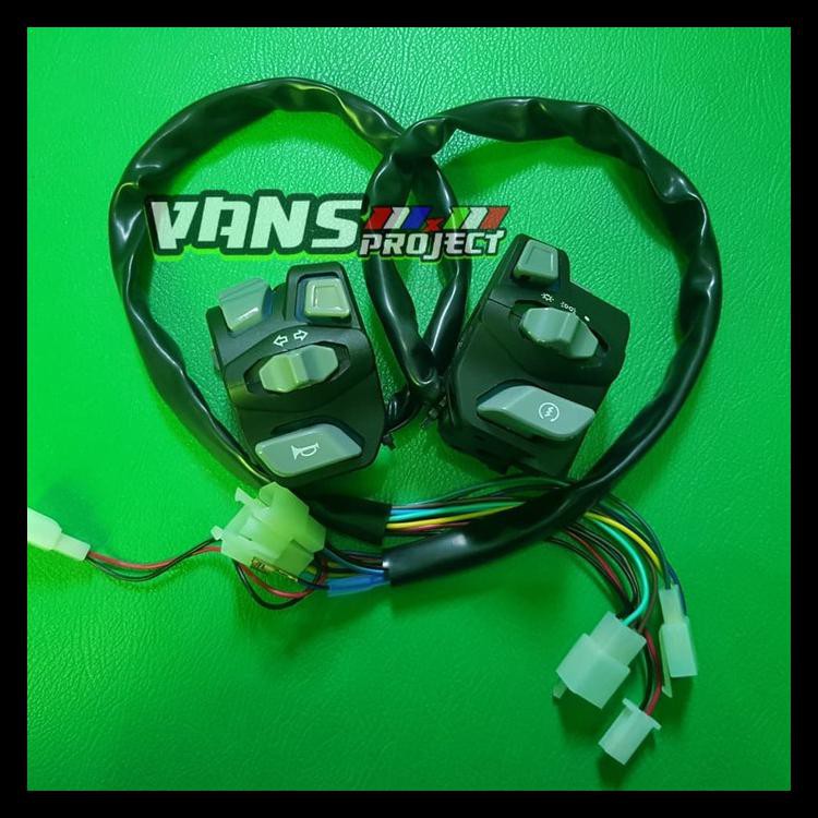 TERLARIS SAKLAR LED UNIVERSAL VARIO 125 150 PCX NMAX AEROX DLL SEMUA MOTOR BISA - BIRU