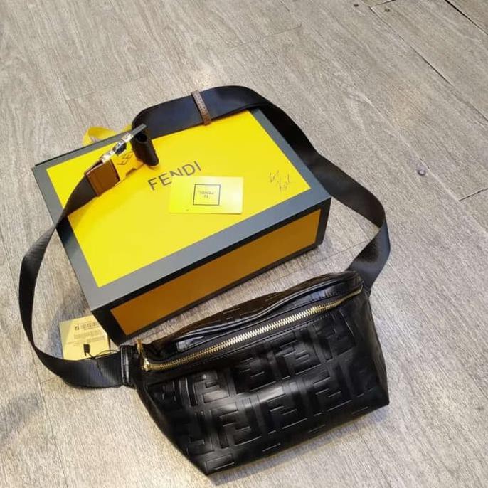 Pengiriman Cepat Waist Bag Fendi Premium High Quality Mirror 1:1 / FN 05 BARANG BAGUS