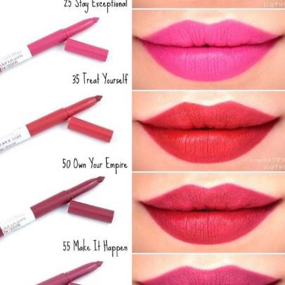

(yhz-770) Maybelline Superstay Ink Crayon | Super Stay Ink Crayon Matte !