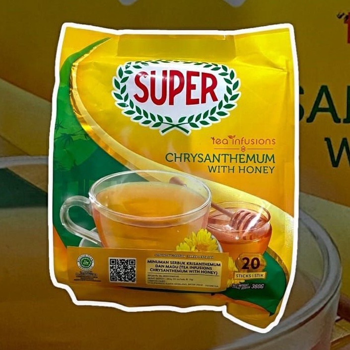 

Teh Kembang Sachet Super Instant / Honeyed Chrysanthemum Drink 360gr