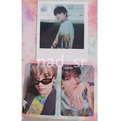 Photocard Polaroid Official NCT Dream Jeno Haechan NCT Hello Future (Hello Ver.), Haechan Agent