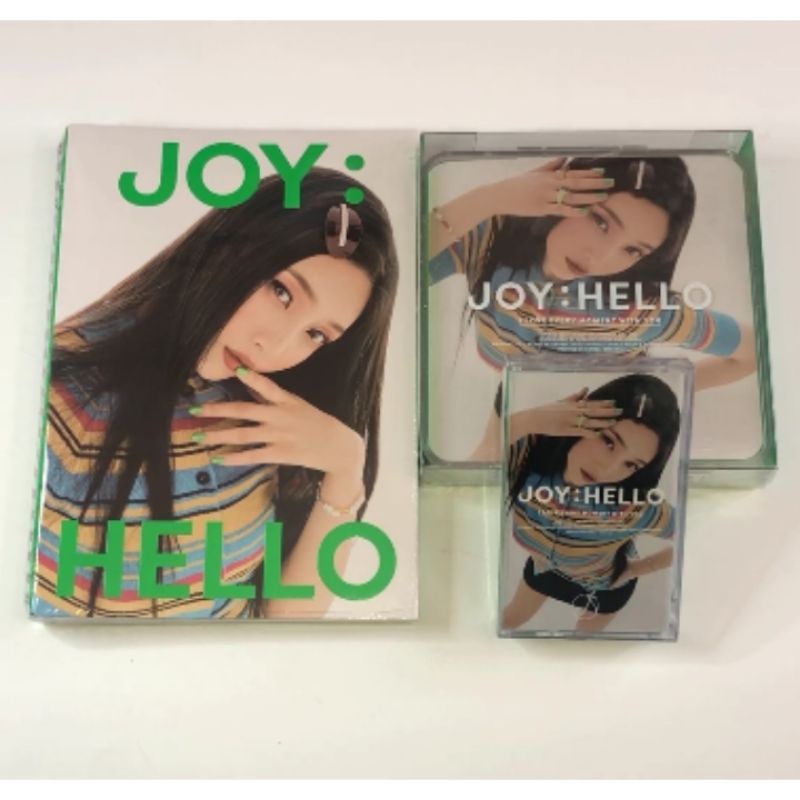 [READY STOCK] JOY (RED VELVET) - HELLO (Mini Album) (PHOTOBOOK / CASE / CASETTE TAPE ver.)