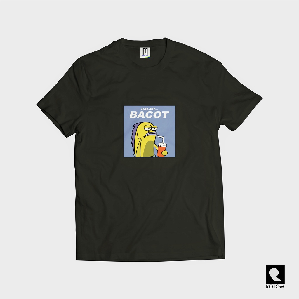 KAOS/TSHIRT HALAH BACOT - SPONGEBOB