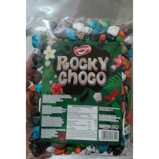 

Permen Coklat Kerikil Rocky Choco Naraya 500 gram