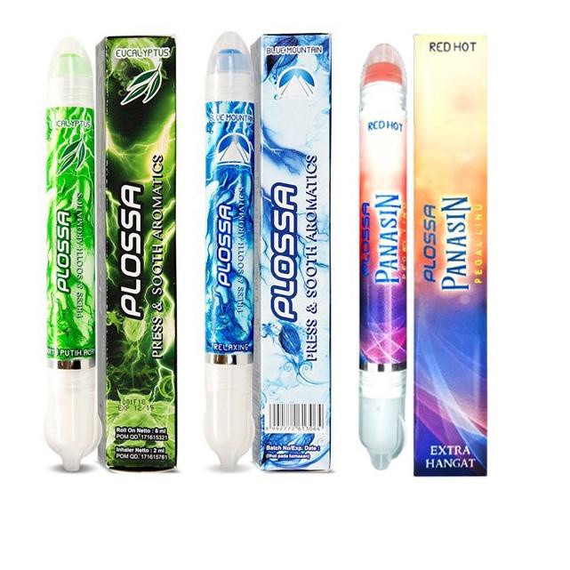 Termurah/{Original}/5.5 Promo >>/MEN SALE/「Ready Stok」 PLOSSA Red Hot / PLOSSA Eucalyptus Minyak Ang
