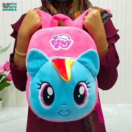 tas ransel anak little pony kuda pony backpack sekolah