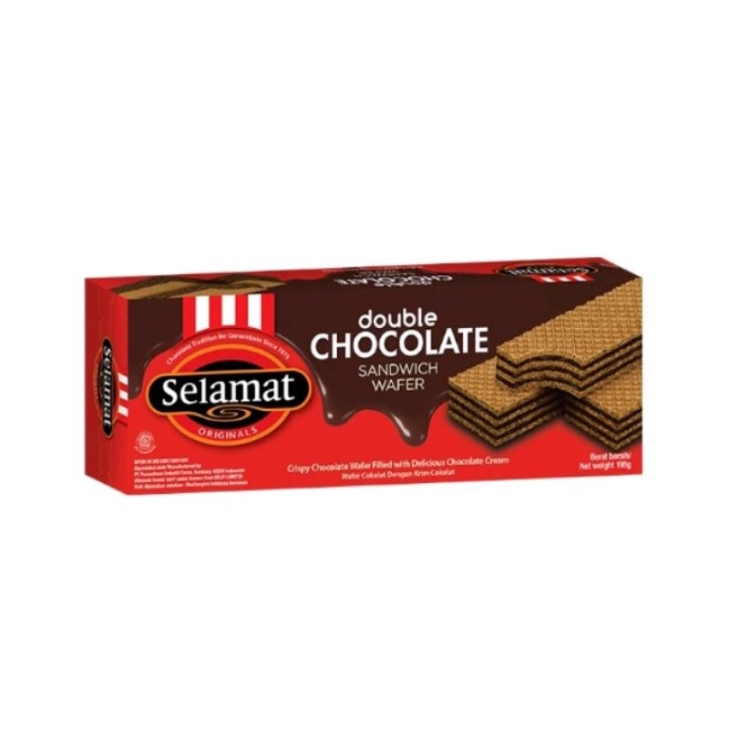 

Selamat wafer coklat 198 gr