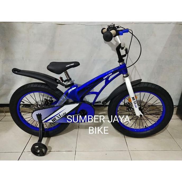 SEPEDA BMX 18 INCH UNITED NEXI LITE ALLOY FRAME DOUBLE CAKRAM NEWWW