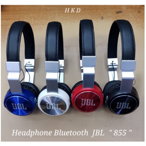 HEADPHONE Earphone bando bluetooth / WIRELESS jbl/Armour 855 Super Bass