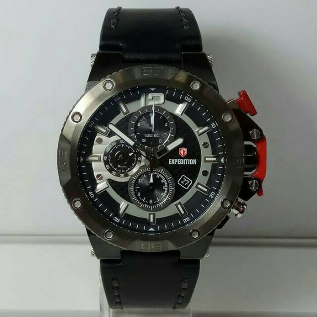 Jam tangan Expedition E6751 Leather original