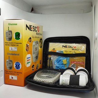 Alat Nesco Multicheck 3 In 1 - Cek Gula Darah, Kolesterol