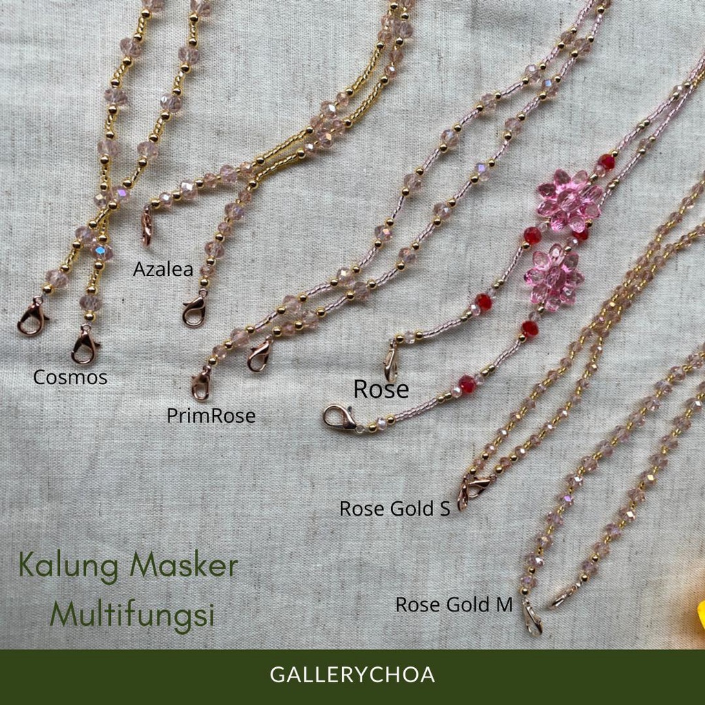 Kalung Masker/tali masker/tali masker kalung/konektor masker/strap masker/masker