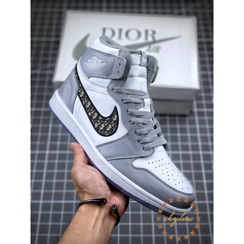 Dior X Air Jordan 1 High Og Original Box Head Layer Kanan ...