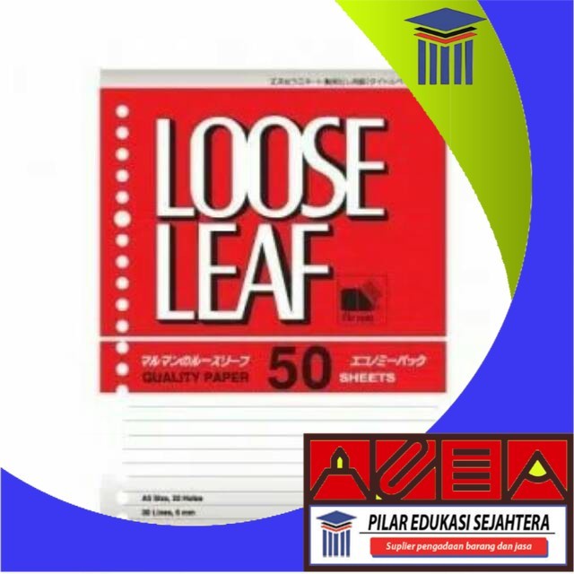 

LOOSE LEAF / KERTAS BINDER A5-50 GARIS JOYKO MURAH