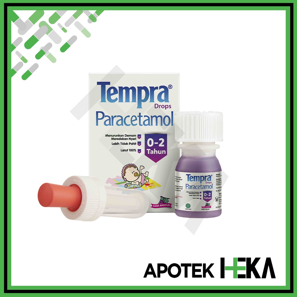 Tempra Drops Bayi 15 ml Demam Bayi / Penurun Panas Bayi (SEMARANG)