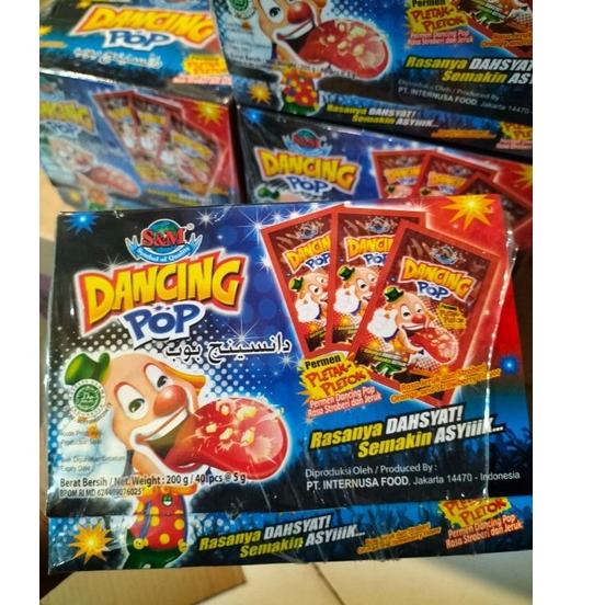 

10.10 FLASH SALE Dancing Pop Permen Pletak Pletok isi 40 !!!