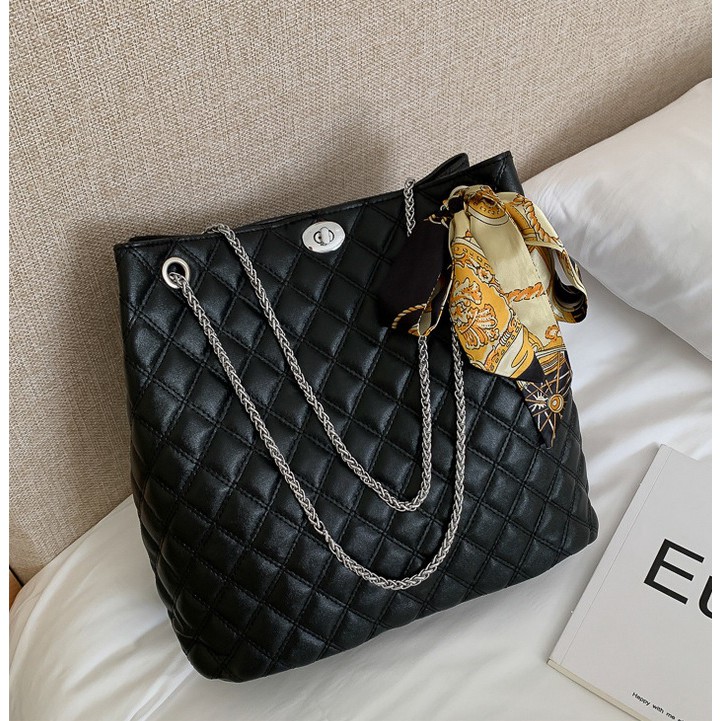 JK 789 1KG MUAT 3PCS TAS TOTE BAG WANITA SYAL FASHION IMPORT