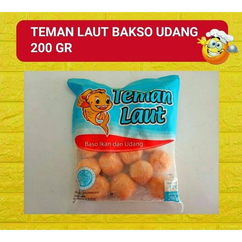 Jual Teman Laut Bakso Ikan Dan Bakso Udang 200gr Shopee Indonesia