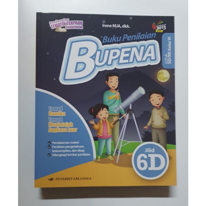 BUPENA 6a 6b 6c 6d revisi KURIKULUM 2013 erlangga