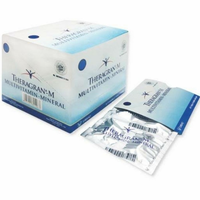 PROMO Theragran M 1 box 25 strip 100 tab