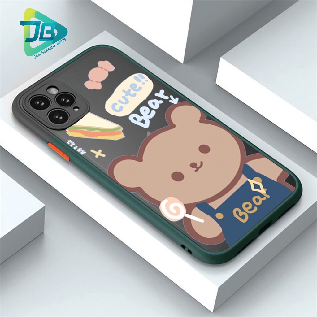 SOFTCASE DOVE BERUANG OPPO VIVO SAMSUNG XIAOMI REALME IPHONE ALL TYPE JB5013