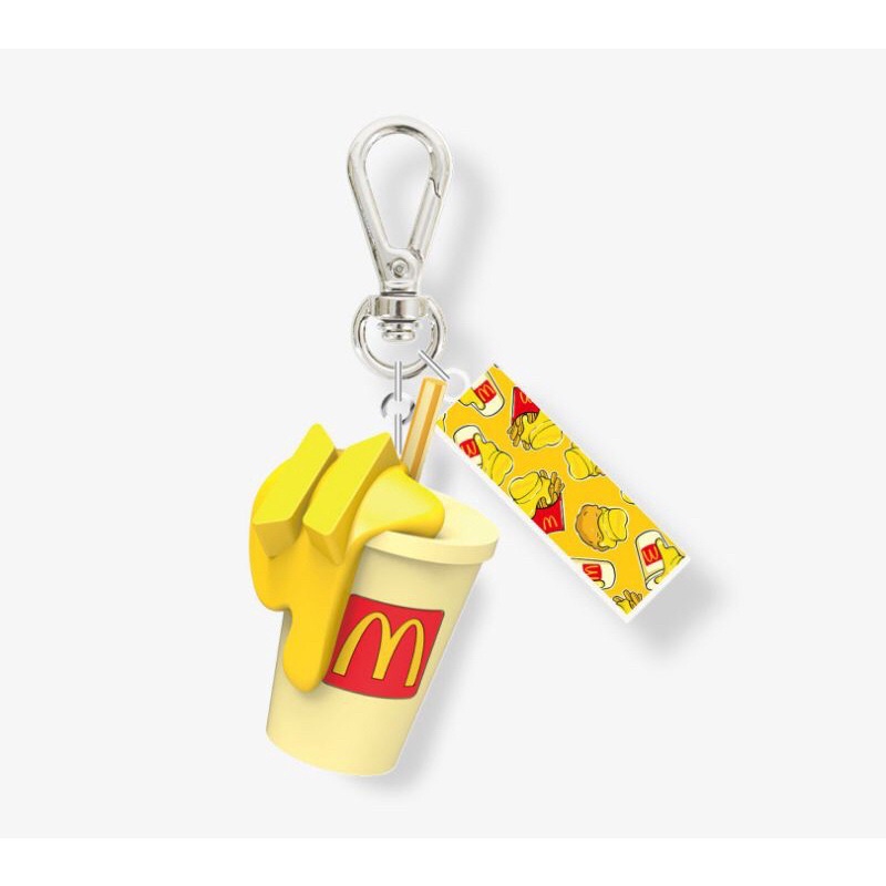READY STOCK OFFICIAL BTS MERCH MCD KEYRING SODA