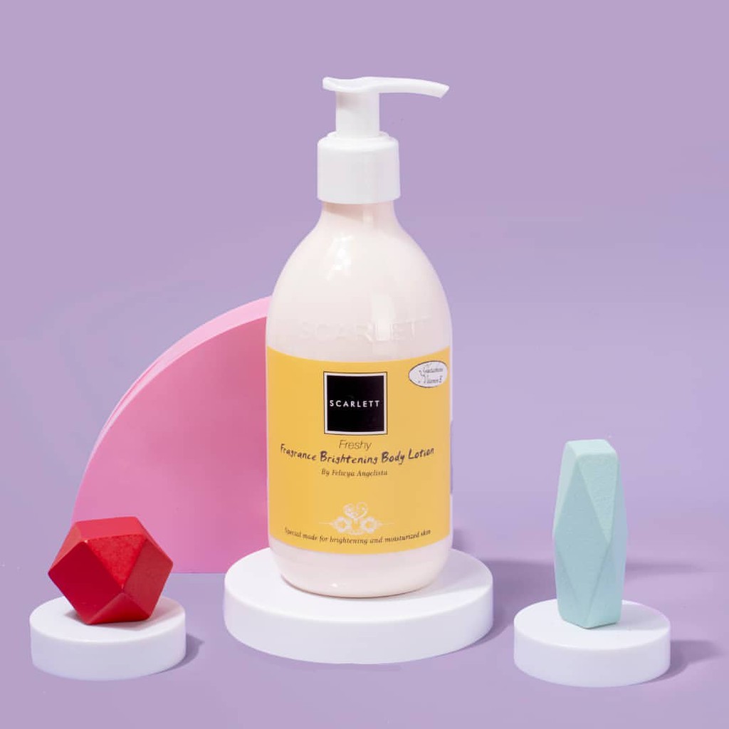 [Seller Resmi] READY STOCK! Scarlett Whitening Body Lotion, Serum,Day Night Cream, Body Shower Scrub