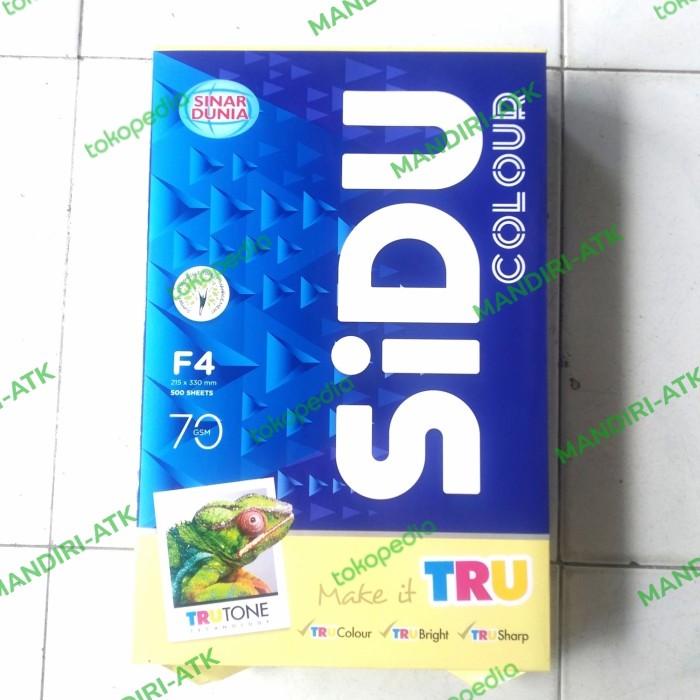 

Hvs Folio Sinar Dunia 70Gr Warna Kuning/Yellow Product Pt.Tjiwi Kimia